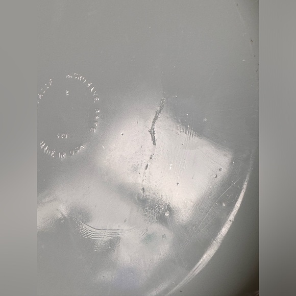 Milk Glass Green Daisy Dish💚🌼 - Picture 11 of 15